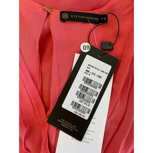 Vix Paula Hermanny Nayara Asymmetric Cut-Out Maxi Dress - Picture 4 of 4